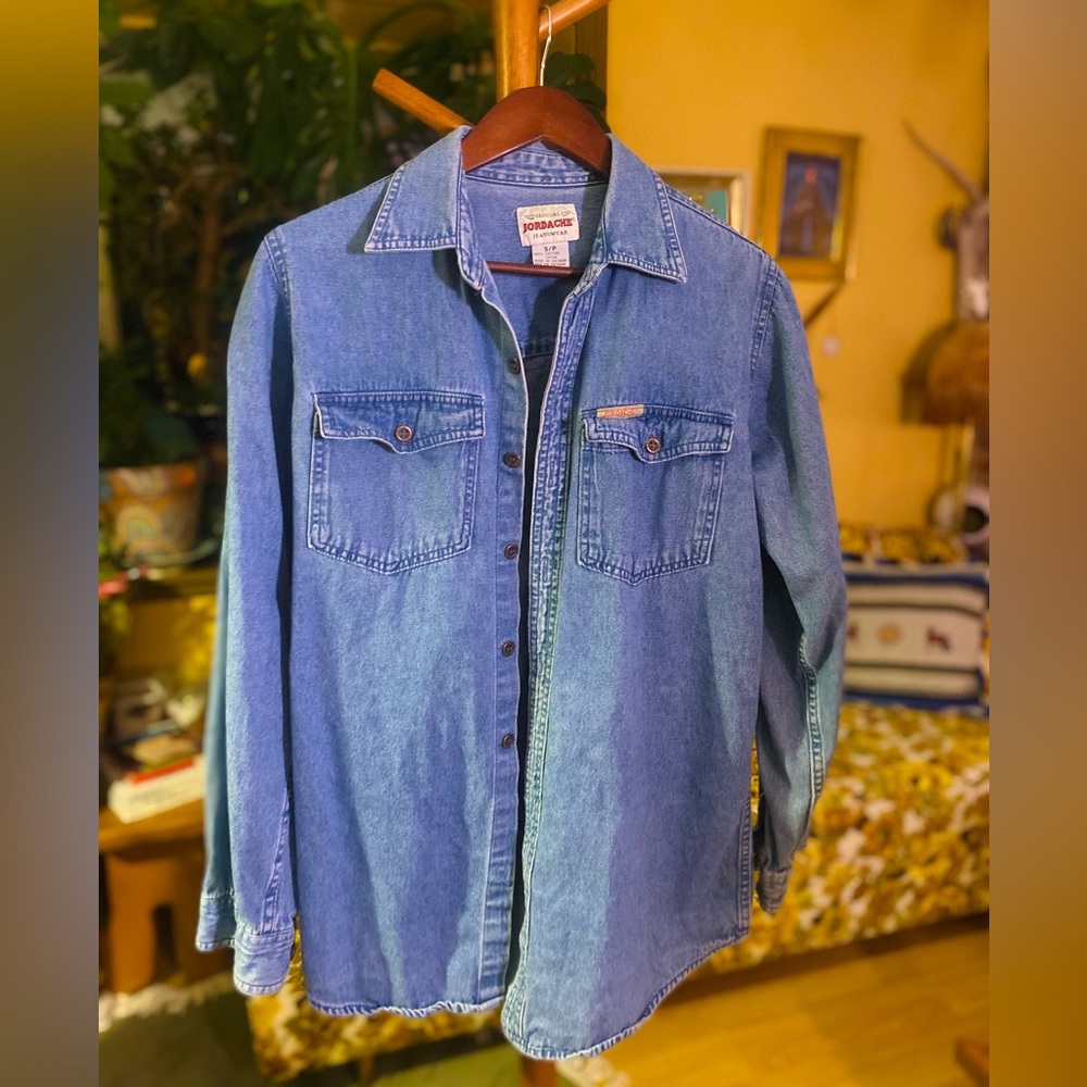 Vintage Oversized women’s Jordache Jean blazer